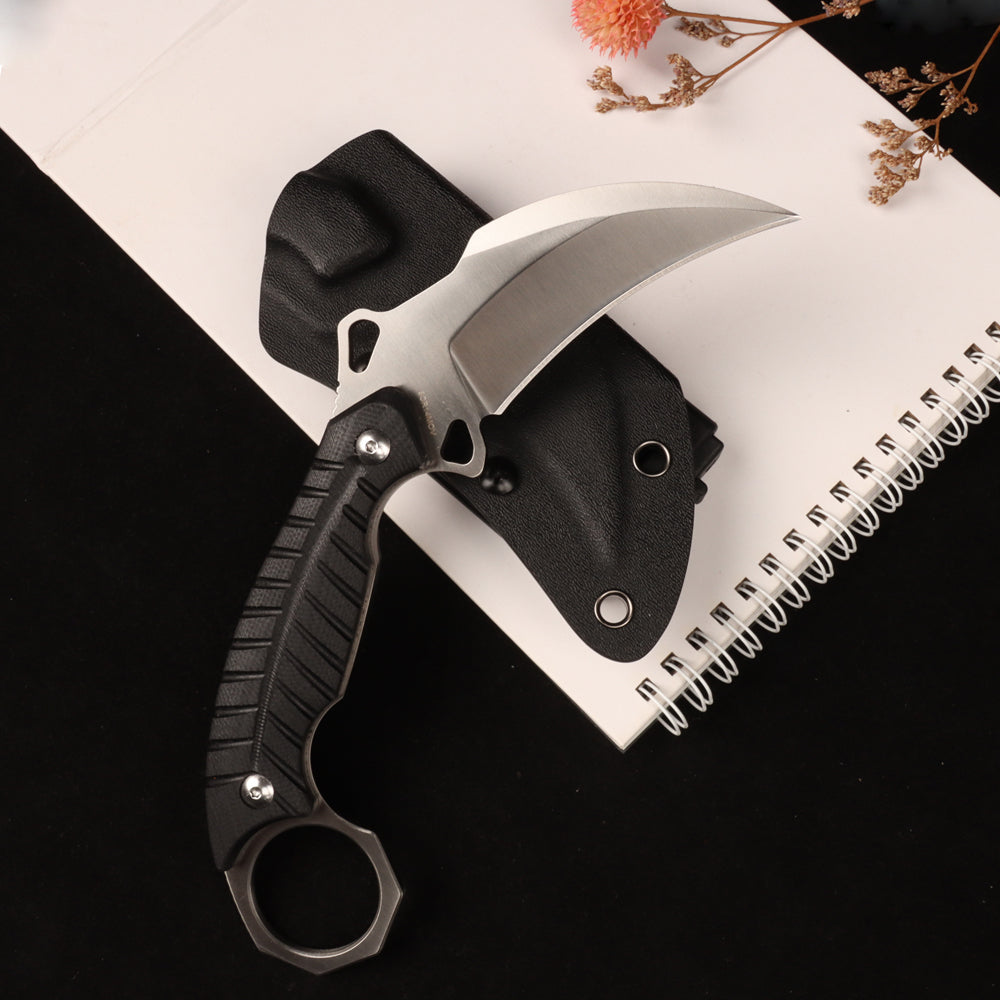 Masalong designed outdoor tactical camping Claw knife for your big hand kni254 karambit