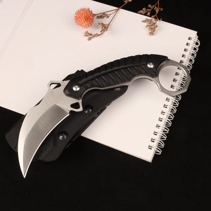 Masalong designed outdoor tactical camping Claw knife for your big hand kni254 karambit