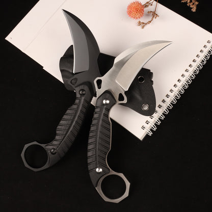 Masalong designed outdoor tactical camping Claw knife for your big hand kni254 karambit