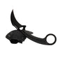 MASALONG kni257 High carbon stainless steel,Mini Claw Tactical Fixed blade knife with sheath karambit