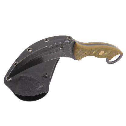 MASALONG Kni156 Knife Tiger Fixed Blade Outdoor Survival Hunting Tactical Karambit