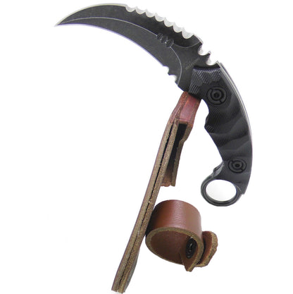 MASALONG Kni104 Very good balance of Claw Combat Handle Karambit Tactiacal Hunter Knife