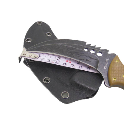 MASALONG Kni156 Knife Tiger Fixed Blade Outdoor Survival Hunting Tactical Karambit