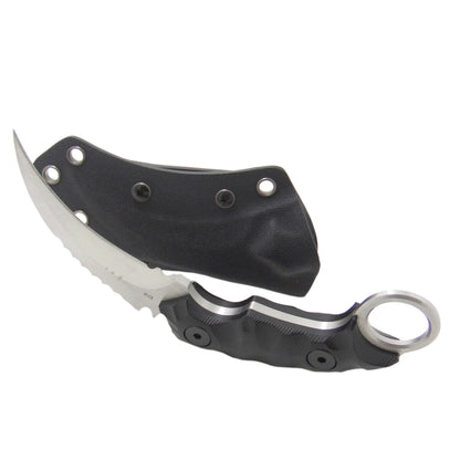 MASALONG Kni104 Very good balance of Claw Combat Handle Karambit Tactiacal Hunter Knife