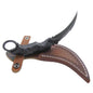 MASALONG Kni104 Very good balance of Claw Combat Handle Karambit Tactiacal Hunter Knife